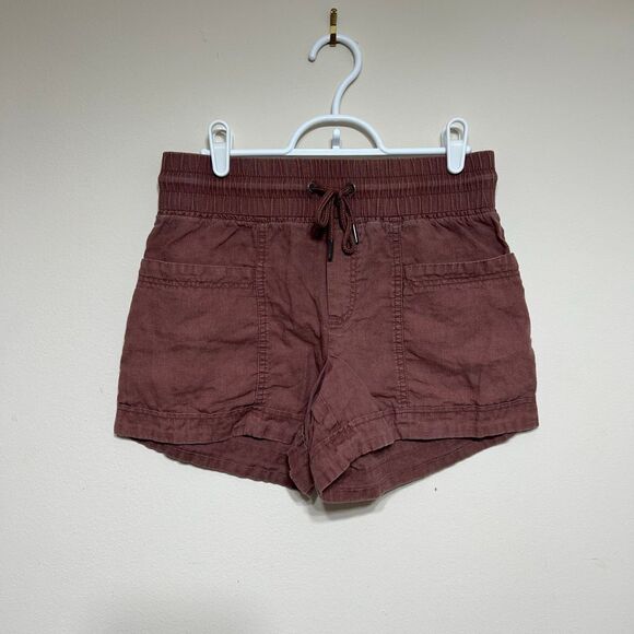 Athleta Cabo Linen Shorts 4in 0 Women - Picture 1 of 7
